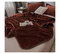 Solid Color Weighted Blanket Super Soft Bedspread on The Bed Office Air-Conditioning Blanket (Color : H Size : 180x200cm) (B 100x120cm)
