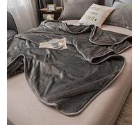 Solid Color Weighted Blanket Super Soft Bedspread on The Bed Office Air-Conditioning Blanket (Color : H Size : 180x200cm) (D 200x230cm)