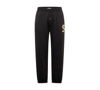 !Solid Pantalon jaune clair / noir, Taille 34