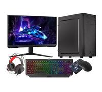 VIST SOLID PC Gaming Ryzen 5 8600G AI - RAM 32Go - AMD Radeon 760M - SSD 1 To - WIFI - LCD 24 180Hz - Windows 10 Pro