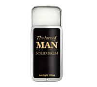 Solid Perfume, Men Fragrance, 5g Balm Aromatic Scent with Portable Pocket Design, Long-Lasting Solid Cologne for Business Workout Outdoor Camping Wedding Evening Travel Daily Use