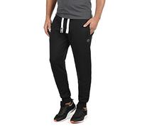 !Solid SDBenn Homme Pantalon de Jogging Pantalon de Sport avec intérieur Polaire Cordon de Serrage Détails du Label Mélange de Coton Regular Fit, Taille:L, Couleur:Black (9000)