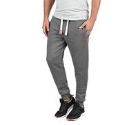 !Solid SDBenn Homme Pantalon de Jogging Pantalon de Sport avec intérieur Polaire Cordon de Serrage Détails du Label Mélange de Coton Regular Fit, Taille:2XL, Couleur:Grey Melange (8236)