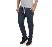 !Solid SDBenn Homme Pantalon de Jogging Pantalon de Sport avec intérieur Polaire Cordon de Serrage Détails du Label Mélange de Coton Regular Fit, Taille:L, Couleur:Insignia Blue Melange (8991)