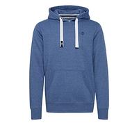 !Solid SDBennHood Homme Pull à Capuche Hoodie Poche Kangourou Cordon de Serrage Poignets côtelés Détails du Label Mélange de Coton Regular Fit, Taille:S, Couleur:Faded Blue Melange (1542M)