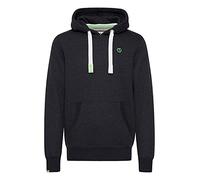 !Solid SDBennHood Homme Pull à Capuche Hoodie Poche Kangourou Cordon de Serrage Poignets côtelés Détails du Label Mélange de Coton Regular Fit, Taille:M, Couleur:Dark Grey Melange (8288)