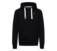 !Solid SDBennHood Homme Pull à Capuche Hoodie Poche Kangourou Cordon de Serrage Poignets côtelés Détails du Label Mélange de Coton Regular Fit, Taille:L, Couleur:Black (9000)