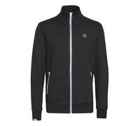 !Solid SDBennTrack Homme Veste en Sweat Cardigan Sweatshirt avec Fermeture éclair Col Montant Poches zippées Détails du Label Mélange de Coton Regular Fit, Taille:S, Couleur:Black (9000)