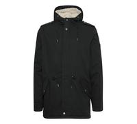 !Solid SDDarnell Homme Veste d'hiver Parka Manteau doublé avec Doublure en Peluche Cordon de Serrage Boutons-Pression Coton Regular Fit, Taille:2XL, Couleur:Black (9000)