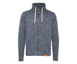 !Solid SDLuki Homme Veste en Sweat Veste Polaire Veste Sweatshirt avec col Montant Cordon de Serrage Poche Kangourou Regular Fit, Taille:S, Couleur:Insignia Blue Melange (8991)