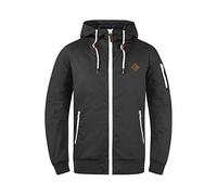 !Solid SDTilly Homme Veste mi-Saison Veste avec Capuche Poches zippées Regular Fit, Taille:L, Couleur:Dark Grey (2890)