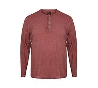 !Solid SDTimur BT Big & Tall T-shirt à manches longues pour homme avec col Grandad, Rouge vin (790985)., XXXXXL