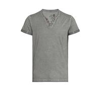 !Solid SDTino Homme T-Shirt à Manches Courtes avec col en V 100% Coton Regular Fit, Taille:M, Couleur:Dark Grey (2890)
