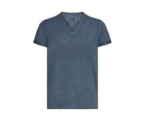 !Solid SDTino Homme T-Shirt à Manches Courtes avec col en V 100% Coton Regular Fit, Taille:M, Couleur:Insignia Blue (1991)