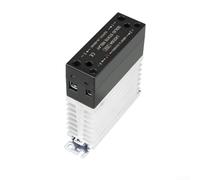 Solid State pour relais 40 A avec dissipateur thermique DC-AC Contrôle rail DIN Montage pour applications industrielles 103 x 100 mm (25 A)
