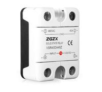 Solid State Relais 40A SSR Relais semi-conducteur monophasé SSR | Tension de commande : 3 à 32 V CC - Tension de commutation de charge : 480 V CA - Relais à courant continu haute tension