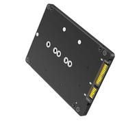 Solid States Adaptateur de disque combiné MSATA vers 2,5" SATA3.0 Adaptateur Convertisseurs avec boîtier externe Solid States Disk Case Box