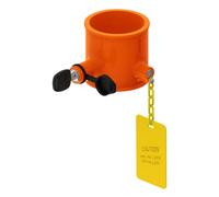 Solid Steel King Pin Lock - Heavy Duty Hitch Lock, High-Strength Anti-Theft Security Device with Construction | for Wheel Truck Camper RV Caravan Hauling Transport Prot