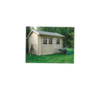 SOLID SUPERIA Abri de Jardin Arles Bois 238 x 358 x 246 cm S8319