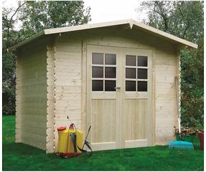 SOLID SUPERIA Abri de Jardin Dresden Bois 198 x 248 x 218 cm S8602