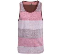 !Solid T-Shirt 'Charan' violet chiné / rose chiné, Taille XL