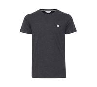 !Solid T-Shirt 'CONNI' anthracite / blanc, Taille XXL