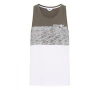 !Solid T-Shirt 'SDSion' gris / gris chiné / blanc, Taille S