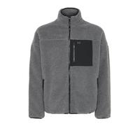 !Solid Veste en polaire 'Walther' gris foncé / noir, Taille XL