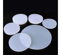 Solid White Silicone Rubber Gaskets - 5-150mm Diameter, 0.5-8mm Thickness (1/2/5 Pcs)(45mm (2Pcs) 1mm)