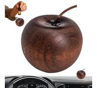 Solid Wood Fruit Scented Ornament, Natural Creative Wooden Scent Diffuser Fruit Decoration, Rustic Home Aroma Fruits Figurine for Offices,Bathroom,Yoga,Meditation,Hotel,Restaurant