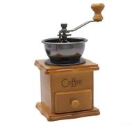 Solid Wood Manual Coffee Grinder Adjustable Core