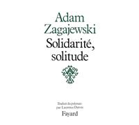 Solidarité, solitude