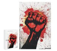 Solidarity Fist Unity in Action Puzzle 1000 Pièces Educa Jouet en Bois Cadeau Unique Décoration Intérieure Jeu Éducatif Challenge Toy Adultes Et Enfants À Partir De 14 Ans 1000 PCS