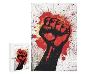 Solidarity Fist Unity in Action Puzzle 1000 Pièces Educa Jouet en Bois Cadeau Unique Décoration Intérieure Jeu Éducatif Challenge Toy Adultes Et Enfants À Partir De 14 Ans 1000 PCS