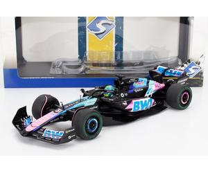 SOLIDE 1/18 ALPINE F1 A524 BRÉSIL GP 2024 OCON MODÈLE STATIQUE DIECAST