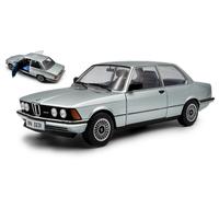 SOLIDE 1/18 BMW SERIE 3 323I E21 1980 ARGENT MODÈLE STATIQUE DIECAST