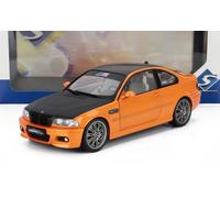SOLIDE 1/18 BMW SERIES 3 M3 E46 COUPE 2000 ORANGE MODÈLE STATIQUE DIECAST