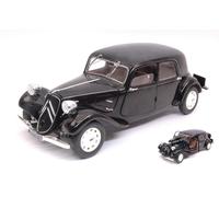 SOLIDE 1/18 CITROEN TRACTION 11 CH 1937 NOIR MODÈLE STATIQUE DIECAST