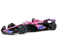 SOLIDE 1/18 F1 ALPINE A523 PRÉSENTATION 2023 ROSE MODÈLE STATIQUE DIECAST