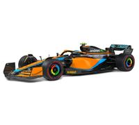 Solido Voiture miniature 1:18 McLaren MCL36 Norris Emilia Romagna GP 2022 Diecast Orange/Noir/Bleu
