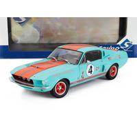 SOLIDE 1/18 FORD MUSTANG SHELBY GT500 RACING MODÈLE STATIQUE MOULÉ SOUS PRESSION