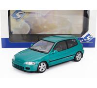 SOLIDE 1/18 HONDA CIVIC EG6 AZTEC 1991 VERT MODÈLE STATIQUE DIECAST