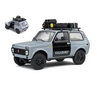 Solido Voiture miniature Lada Niva Vlada 1980 Échelle 1/18 Gris