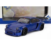 SOLIDE 1/18 PORSCHE 911 930 3.0L KS R COUPE 2022 BLEU MODÈLE STATIQUE DIECAST