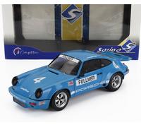 SOLIDE 1/18 PORSCHE 911 CARRIÈRE IROC RIVERSIDE 1974 MODÈLE STATIQUE DIECAST