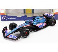 SOLIDE 1/18 RENAULT F1 A522 ALPINE 14 ALONSO MONACO GP 2022 MODÈLE STATIQUE