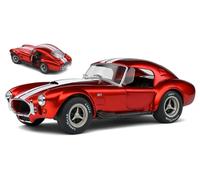 Solido Modèle réduit Shelby Cobra 427 MKII 1965 Spider Hard-top Rouge 1:18