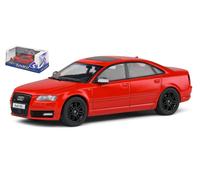 SOLIDE 1/43 AUDI S8 D3 2010 ROUGE MODÈLE STATIQUE DIECAST