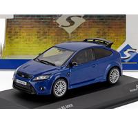 SOLIDE 1/43 FORD FOCUS MKII RS 2010 BLEU MODÉLISME MODÈLE STATIQUE DIECAST