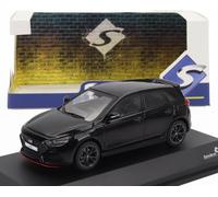 SOLIDE 1/43 HYUNDAI I30N 2022 NOIR MODÉLISME MODÈLE STATIQUE DIECAST